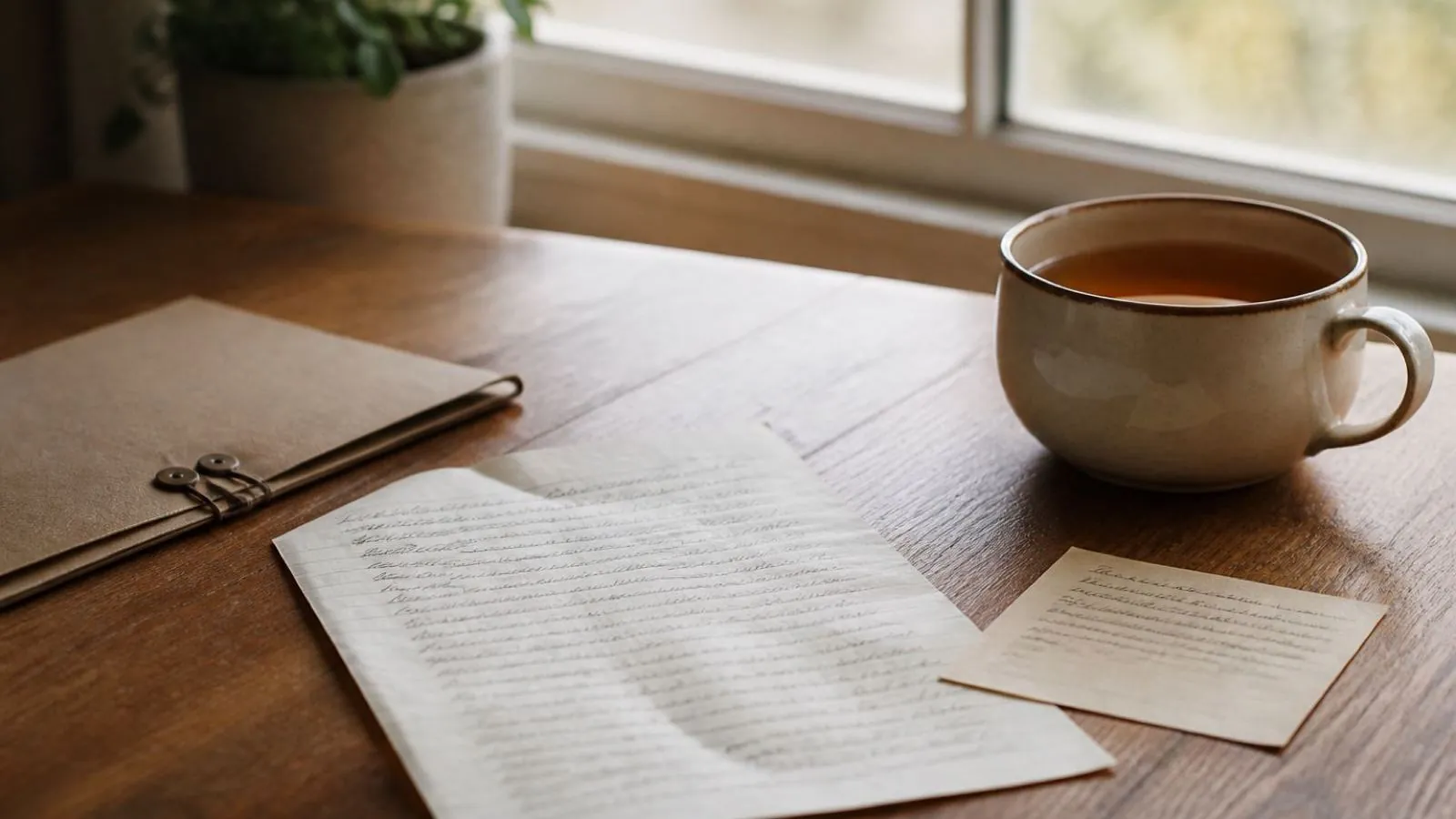 Starting Your Epilog with One Message, One Document, One Wish