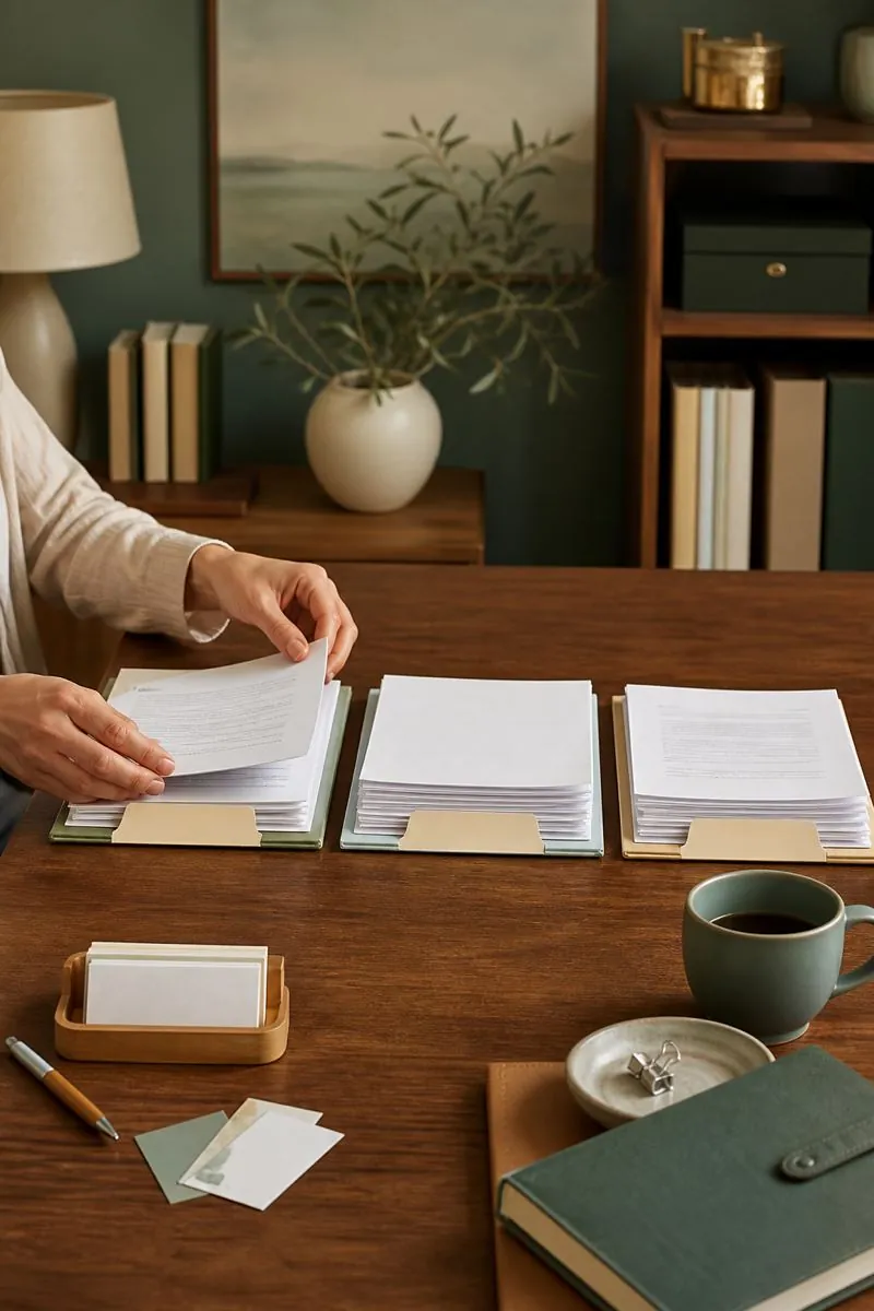 How to Organize Documents, Wishes, and Contacts